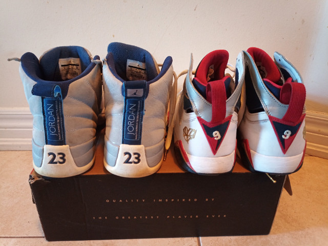 Air Jordan Retro 7 and 12. in Men's Shoes in Mississauga / Peel Region - Image 4