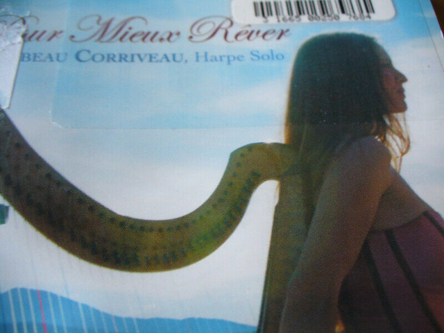 CD MUSIQUE HARPE ISABEAU CORRIVEAU POUR MIEUX RÊVER dans CD, DVD et Blu-ray  à Ville de Montréal