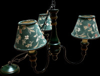Lampe suspendue style champêtre