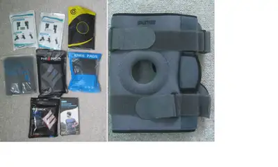 Variety of New Wrist, Knee, & Ankle Supports & Sport Headwear, View more