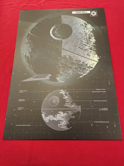 Star Wars Death Star II Metal Poster 67.5cm x 48cm (bend in it), View more
