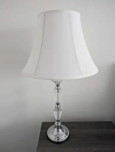 2 crystal table lamps, View more