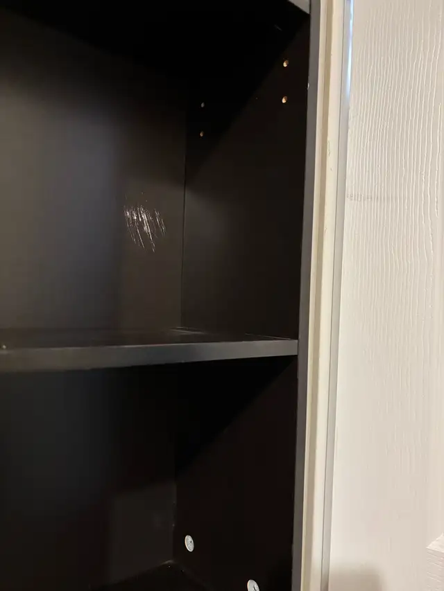 Brown Wooden Storage Cabinet with Shelves in Bookcases & Shelving Units in Oakville / Halton Region - Image 6
