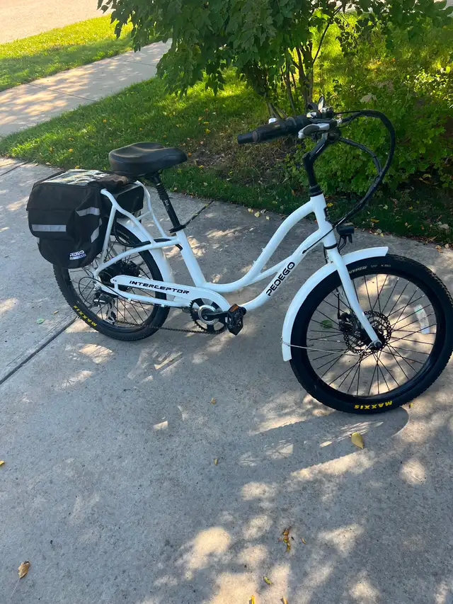 Pedego Interceptor Step-Thru (Only 332 km!) +2 batteries
