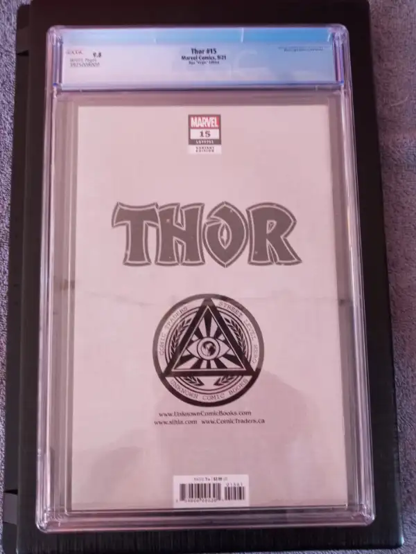CGC Comics - Thor (2020 Marvel 6th Series) - Issue #15 - CGC 9.8 in Comics & Graphic Novels in Oshawa / Durham Region - Image 3