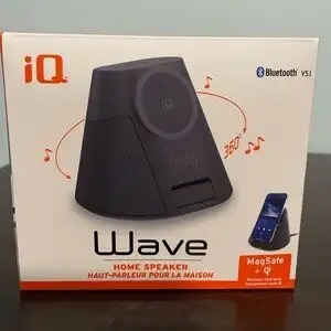 Wireless Charger – Bluetooth Speaker iQ Wave Charger  – New, View more