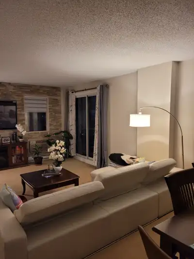 Charmant condo de 2 chambres situé dans le paisible quartier d'Anjou, idéal pour une jeune famille o...