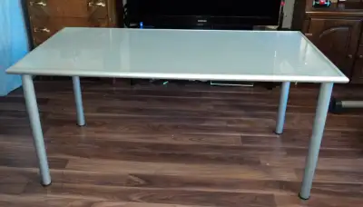 IKEA Vika Lauri Glass Top Desk/Table, View more