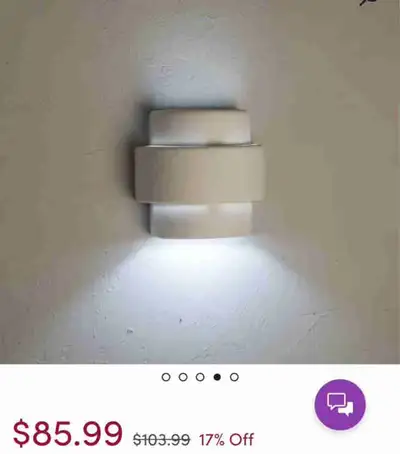 NEW ceramic Wayfair wall sconce , View more