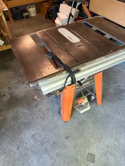 TS3650 Ridgid Table Saw. Located near Mill Village NS Asking $350