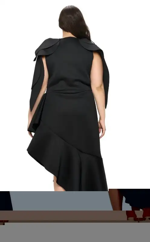 Livd Kaskade Ruffled Neoprene Dress - 3XL in Women's - Dresses & Skirts in Winnipeg - Image 3