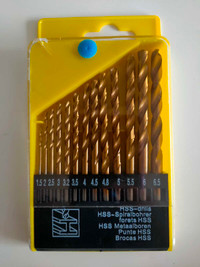1.5-6.5mm HSS Drill Bits