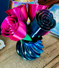 3D Printed Roses