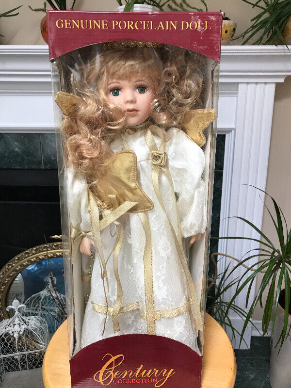 16” Porcelain Angel Doll in Arts & Collectibles in Mississauga / Peel Region