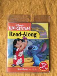 Disney’s Lilo & Stitch - 24 page book plus Audio CD