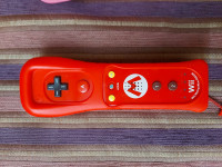 Red Mario OEM Wii Motion Plus Controller