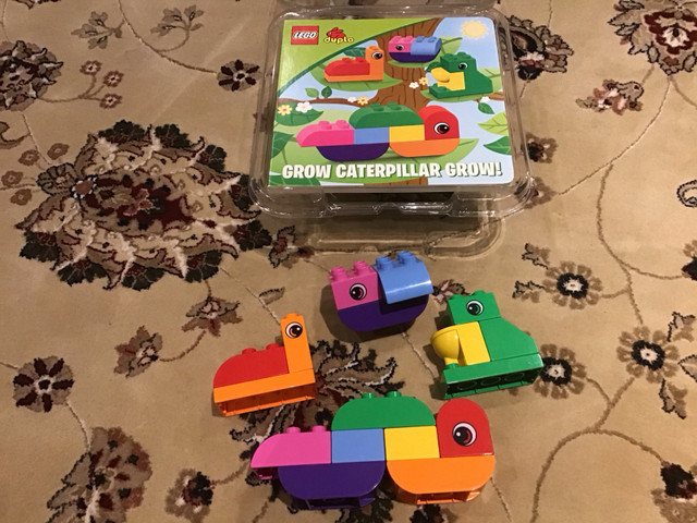 DUPLO LEGO Grow caterpillar grow set with book in Toys in Mississauga / Peel Region
