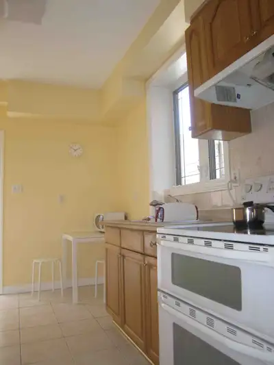 Furnished room on the main floor of the house 5 minutes walk from Dundas West subway station. Availa...