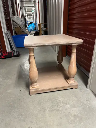 Wood End Table, View more