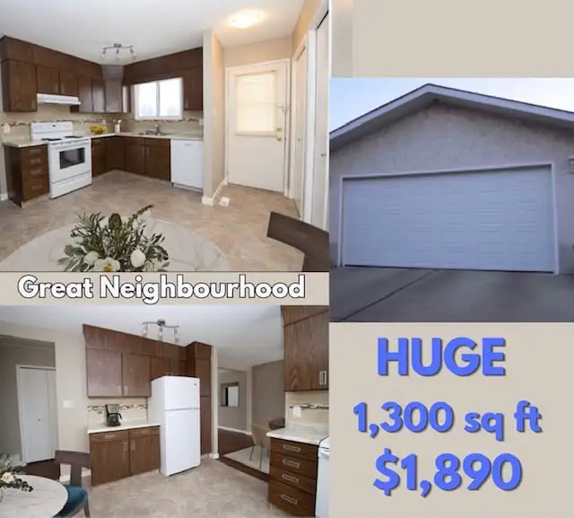 S/M/L DOG? HUGE 3 Bed 1.5 Bath DOUBLE GARAGE Hillview Mill Woods