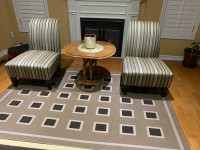 Accent chairs,carpet,swivel chair