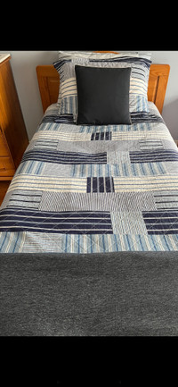 Couette Lit Simple Courtepointe Tommy Hilfiger Twin Quilt