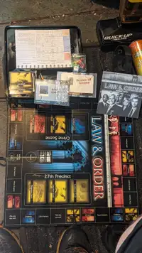 Law and Order detective game boardgame 
