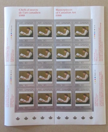 Canadian Stamp - Art Canada  #1203 Plate Block in Arts & Collectibles in Lethbridge