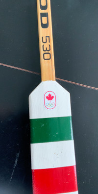 Team Canada Olympic Hockey Stick collectible