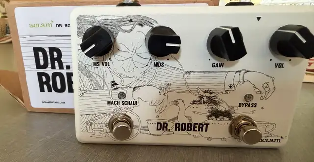 Aclam Dr. Robert Pedal (Unused) + Boss Katana Mini Amp – Mint