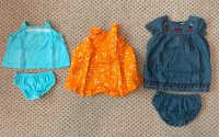 3-6 & 6 Month Summer Outfits
