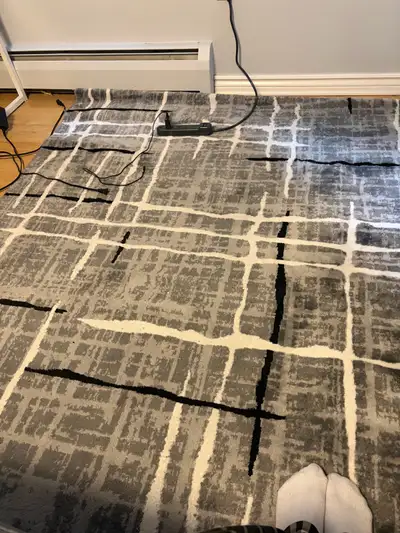 Grey, black and white  carpet , View more