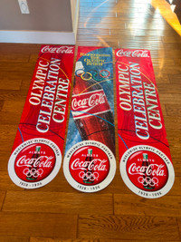 x3 90's Advertising Coke Banners