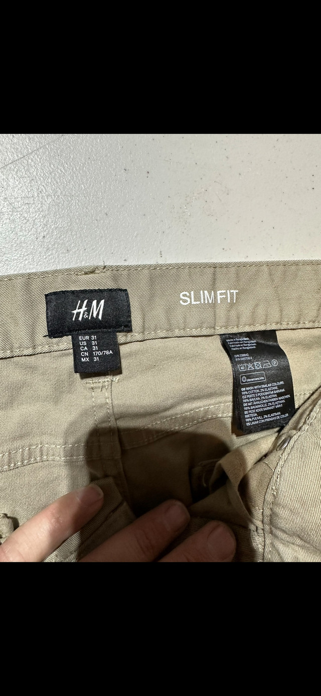 Men’s H&M Pants Size 31 in Men's in Mississauga / Peel Region - Image 3