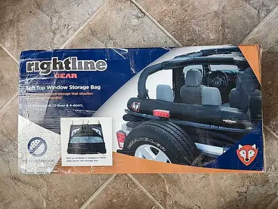 Keep your plastic soft top windows protected ans secure with this Rightline window storage bag. Thes...
