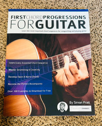 First Chord Progressions for Guitar: Learn the most important ch