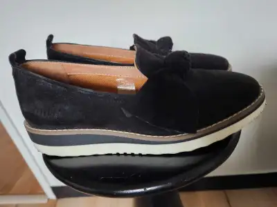 Dune of London black suede shoes , View more
