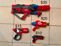 4x Boomco Blasters with darts.