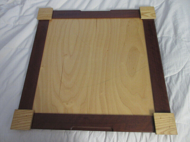 Vintage Asian GO (Weiqi) Game Wood Board  19 × 19, no pieces in Hobbies & Crafts in Timmins - Image 3
