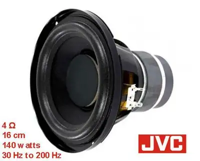Subwoofer Speaker ~ JVC LE10016-063A, View more