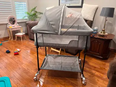 4-in-1 Cradle / Bassinet / Bedside sleeper / Change table, View more
