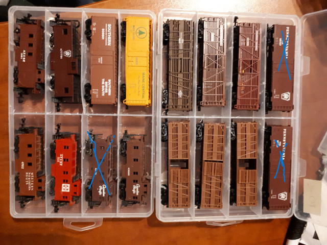 52  N Scale Freight Cars various manufactures in Hobbies & Crafts in St. Catharines - Image 2