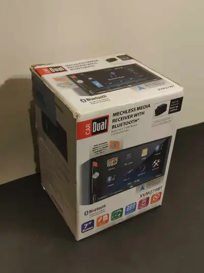 Upgrade your driving experience with the Dual Electronics XVM279BT Double DIN Car Stereo. Designed w...