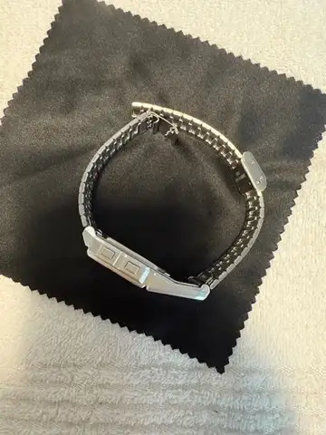 CASIO Calculator Data Watch – Silver – EXCELLENT Condition64230803875969124