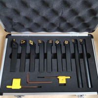 9Pcs/Set Indexable Turning Tool Set 1/2 Inch