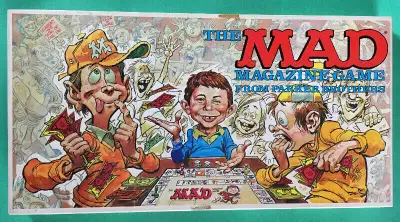 Mad Magazine Game- Wacky Board Game from Parker Brothers, 1979, View more