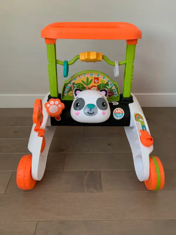 FISHER PRICE BABY STEPS PANDA TRAINING WALKER-LIKE NEW in Other in Edmonton - Image 3