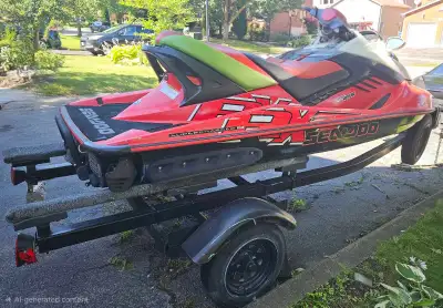 Trailer included It a 2007 Can Go up to 75 hrs