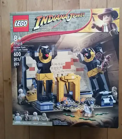 Neuf / New 77013 LEGO Indiana Jones Escape from the Lost Tomb, View more