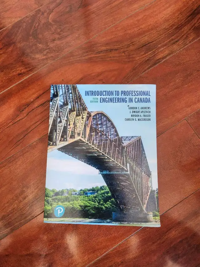 Introduction to Professional Engineering in Canada, 4th Edition63611958334337120
